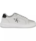 -15% Calvin Klein  Calvin Klein Zwarte chique sneakers met c, Kleding | Dames, Schoenen, Verzenden, Nieuw, Wit