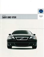 2005 VOLVO S60 R | V70 R BROCHURE DUITS, Boeken, Nieuw, Volvo, Author