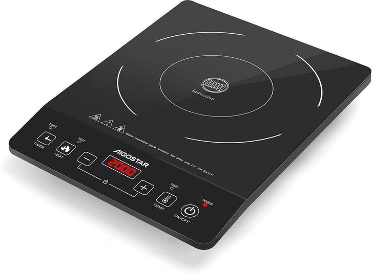 Aigostar Flame 30AV9 - Elektrische Kookplaat - Inductie Kook, Witgoed en Apparatuur, Overige Witgoed en Apparatuur, Nieuw, Verzenden