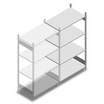 Gebruikte Bito legbordstelling 2000x1000x600 mm (hxbxd) 4, Zakelijke goederen, Kantoor en Winkelinrichting | Magazijn, Stelling en Opslag