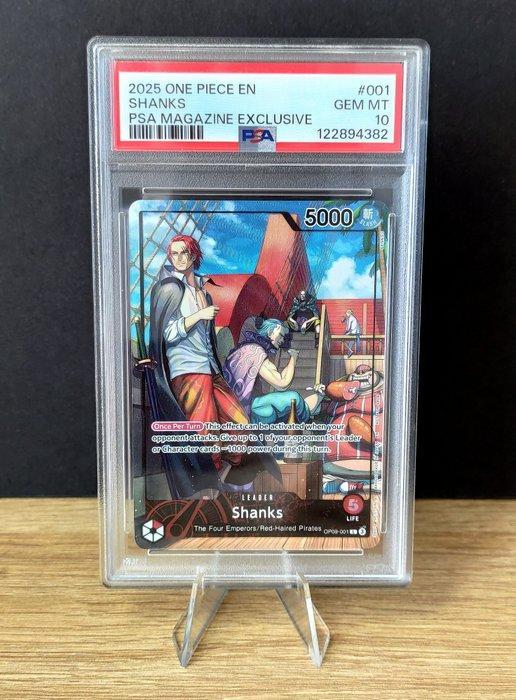 One Piece - Shanks Psa Magazine Exclusive Graded card - PSA, Hobby en Vrije tijd, Verzamelkaartspellen | Overige