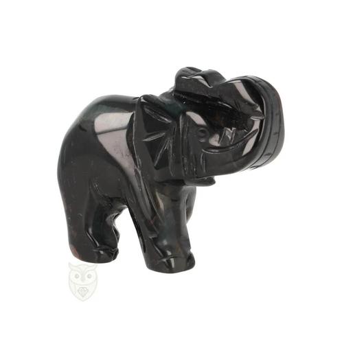 Valkenoog ( Blauwe tijgeroog ) Olifant Nr 10 - 50 gram, Sieraden, Tassen en Uiterlijk, Edelstenen, Nieuw, Verzenden