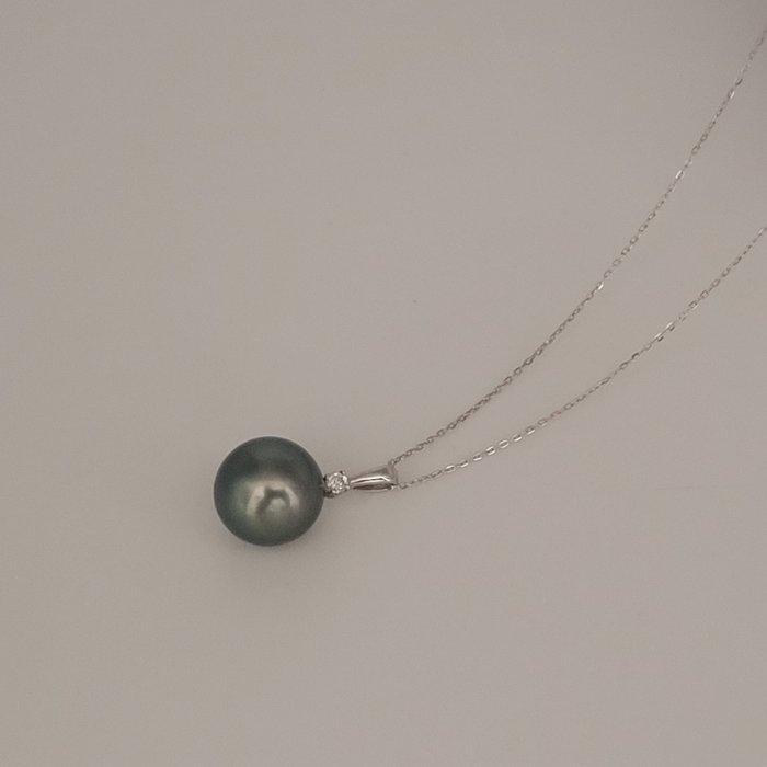 Zonder Minimumprijs - Ketting met hanger - 18 karaat Witgoud, Sieraden, Tassen en Uiterlijk, Antieke sieraden