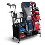 Trendmix Golftas opslagrek Metaal Zwart 95 cm x 40 cm x 94, Ophalen of Verzenden, Nieuw
