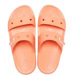 CROCS UNISEX CLASSIC SANDAL PAPAYA UK size 8, Zo goed als nieuw