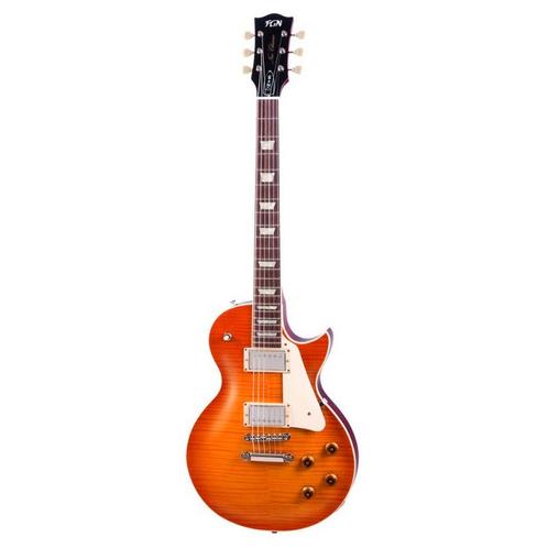 FGN Neo Classic Faded Cherry Burst elektrische gitaar, Muziek en Instrumenten, Snaarinstrumenten | Gitaren | Elektrisch, Nieuw
