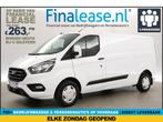 Ford Transit Custom 300 2.0 TDCI L2H1 Airco Camera Carplay, Auto's, Achteruitrijcamera, Wit, Nieuw, Ford