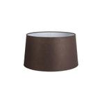Linnen lampenkap bruin 45/25, Huis en Inrichting, Bruin, Rond, Nieuw