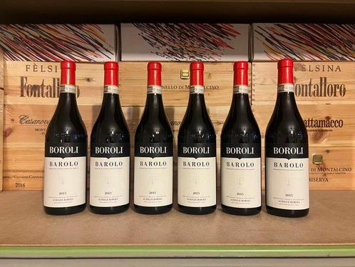 2015 Boroli - Barolo - 6 Flessen (0.75 liter), Verzamelen, Wijnen