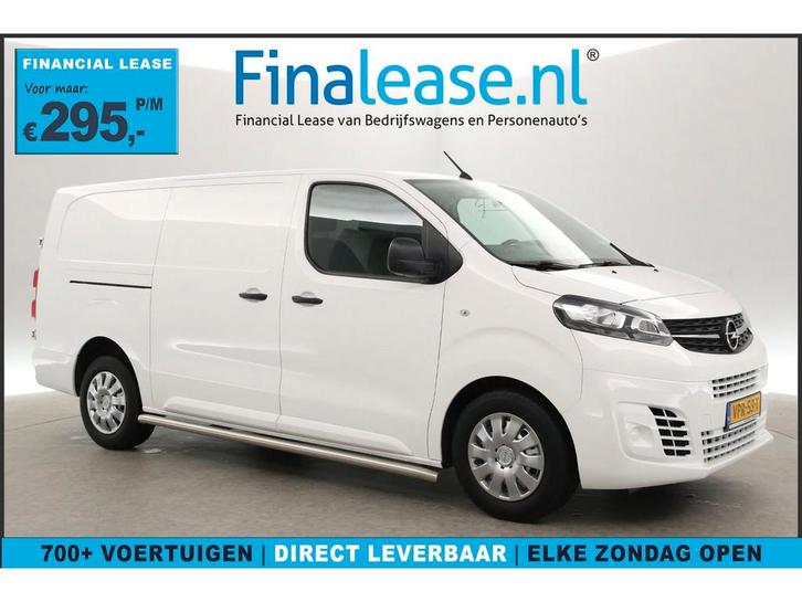 Opel Vivaro CDTI L3H1 Euro6 Airco Cruise Carplay Parkeersens, Auto's, Bestelauto's, Lease, Handgeschakeld, Diesel, Wit, Opel, Verzenden