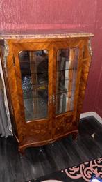 Vitrinekast - Tulpenboomhout - Vitrine, Antiek en Kunst