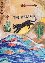 Henrique MAPS - The Dreamer (original hand-painted art), Antiek en Kunst