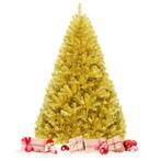180cm Hoge Gouden Kerstboom Kunstmatige Klatergoud Kerstboom