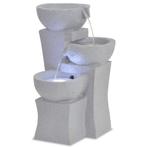 vidaXL Binnenfontein met LED-verlichting polyresin, Verzenden, Nieuw