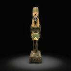 Replica van het oude Egyptisch Standbeeld van Hathor,, Antiek en Kunst
