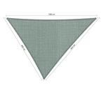 Premium schaduwdoek 4x4.5x5m driehoek waterdoorlatend Co..., Nieuw