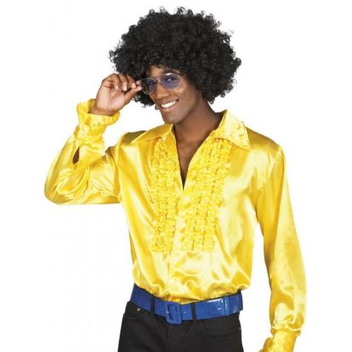 Gele rouche overhemd voor heren - Rouche blouse, Kleding | Heren, Carnavalskleding en Feestkleding, Ophalen of Verzenden