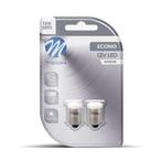 M-Tech LED - BA9s   T4W 12V - Basic - 4x Led diode - Wi..., Verzenden, Nieuw