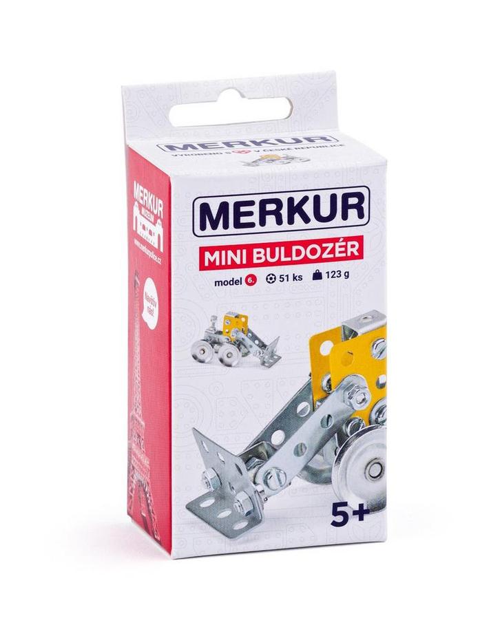 Merkur - Mini 56 - Bulldozer - metalen constructieset - 5..., Kinderen en Baby's, Speelgoed | Bouwstenen, Nieuw, Verzenden