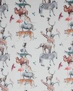 Half Panama Katoen Animal Kingdom Ecru, Hobby en Vrije tijd, Stoffen en Lappen, Nieuw, Overige kleuren