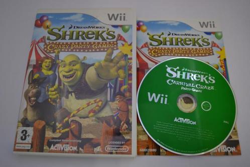 Shreks Crazy Party Games (Wii HOL), Spelcomputers en Games, Games | Nintendo Wii, Zo goed als nieuw, Verzenden