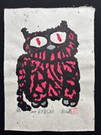 RED CAT - 13/160 - 2000 - Large - VERY RARE - Akiyama Iwao