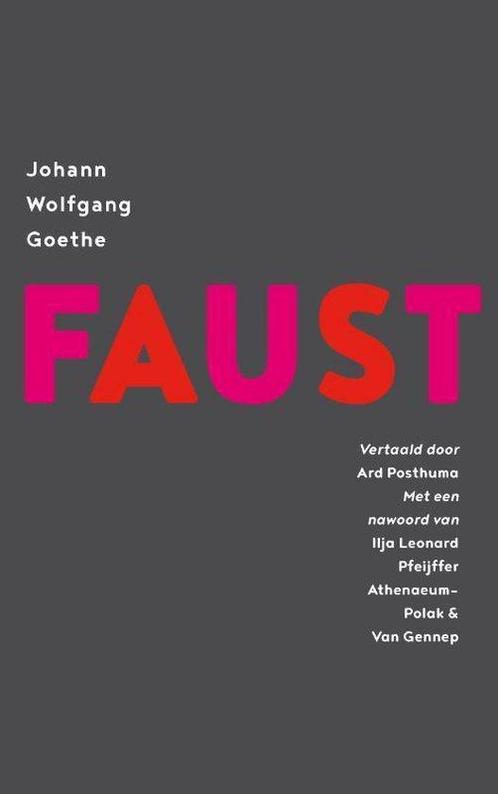 9789025302382 Faust, een tragedie Johann Wolfgang Goethe, Boeken, Romans, Nieuw, Verzenden