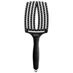 Olivia Garden  FingerBrush Large  Zwart, Sieraden, Tassen en Uiterlijk, Uiterlijk | Haarverzorging, Verzenden, Nieuw