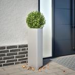 vidaXL Plantenbakken 2 st driehoek 30x26x75 cm, Tuin en Terras, Verzenden, Nieuw, Metaal