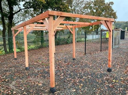 Veiling - Carport constructie Douglas - 1200x310x300 cm, Tuin en Terras, Overkappingen