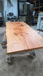 Unieke boomstam eettafel 100x240 cm, Beuken 8 tot 10 person, Antiek en Kunst, Ophalen