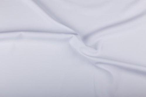 Polyester stof wit - 50m effen stof op rol, Hobby en Vrije tijd, Stoffen en Lappen, Verzenden
