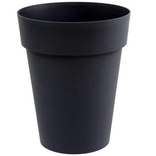 Bloempot Toscane rond Ø44cm Antraciet 50 Liter 44x53cm, Tuin en Terras, Bloempotten, Ophalen of Verzenden