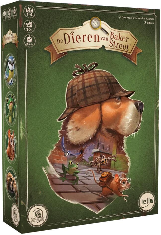 De Dieren van Baker Street - Bordspel (NL) | DSV Games -, Hobby en Vrije tijd, Gezelschapsspellen | Bordspellen, Nieuw, Verzenden