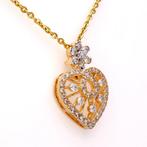 Halsketting - 18 karaat Geel goud - 0.66ct. tw. Diamant, Nieuw