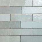 Equipe wandtegel artisan aqua 6,5x20 random licht blauw, Doe-het-zelf en Verbouw, Tegels, Nieuw, Ophalen of Verzenden, 10 m² of meer