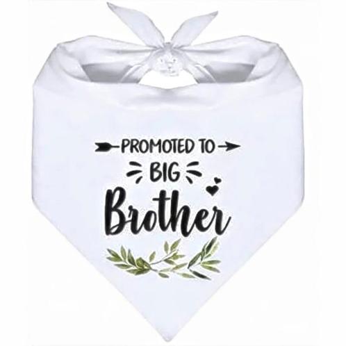 Honden bandana Promoted to Big Brother, Dieren en Toebehoren, Honden-accessoires, Nieuw, Verzenden