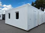 Kantoorunit - 6 x 3 meter | 2 zijramen links met keukenblok, Ophalen of Verzenden