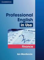 Professional English in Use. Finance 9783125341890, Boeken, Zo goed als nieuw