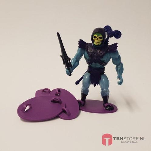 (Pre-order) Masters of the Universe Display Stands (Paars), Verzamelen, Poppetjes en Figuurtjes, Zo goed als nieuw, Verzenden