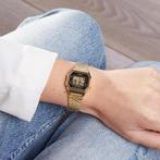 Casio vintage horloge goudkleurig 28,6 mm - Iconic LA680WEGA, Verzenden, Nieuw