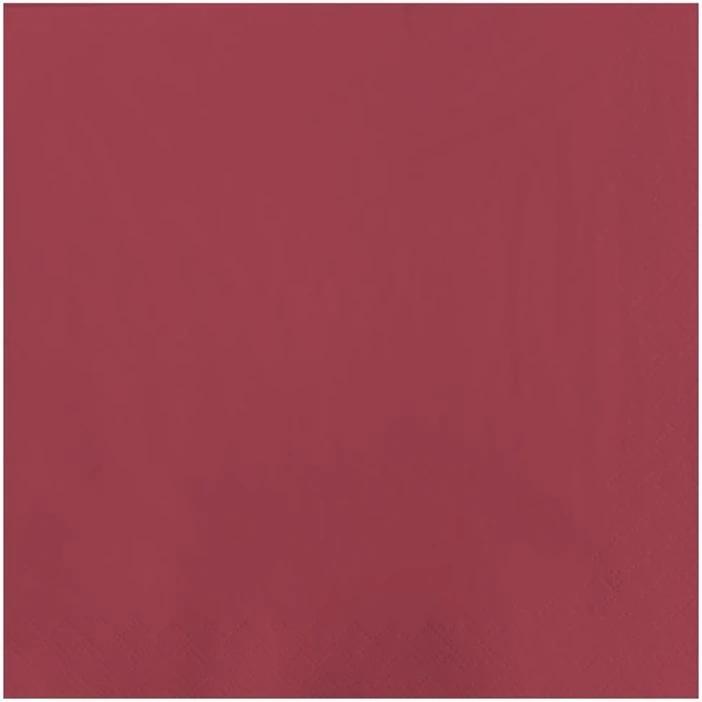 Servetten | Papier | Bordeaux | 1/4 Vouw | 2-Laags | 1500, Zakelijke goederen, Horeca | Keukenapparatuur, Nieuw in verpakking