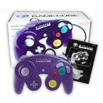 Controller Origineel Nintendo - Paars Compleet met doos, Ophalen of Verzenden, Zo goed als nieuw, Gamecube