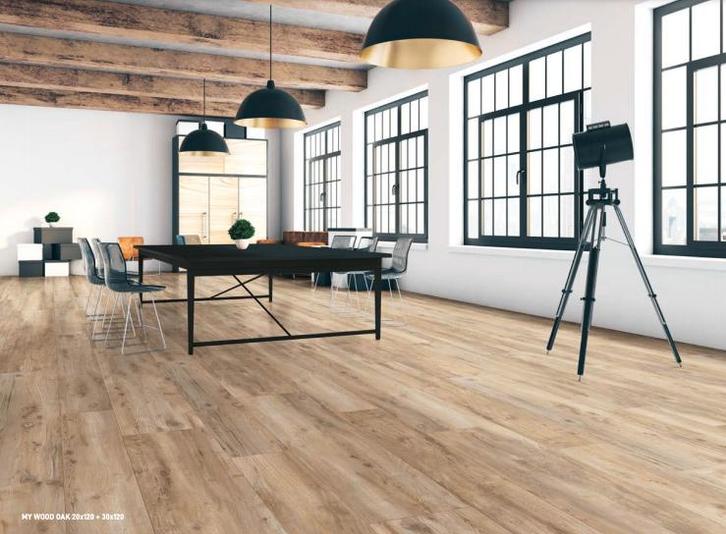 Keramische vloertegel MyWood Oak 30 x 120 cm, Huis en Inrichting, Badkamer | Complete badkamers, Nieuw