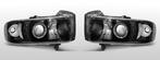 Koplampen Angel Eyes | Dodge Ram 1994-2001 | zwart, Verzenden, Nieuw, Dodge