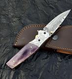 Keukenmes - Keukensmessen - Premium Damascus vouwbaar zakmes