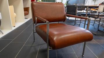 Fauteuil Leolux Gazzetta  leer REFURBISHED beschikbaar voor biedingen