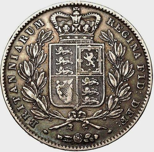 Verenigd Koninkrijk. Victoria. Crown 1844 DECUS ET TUTAMEN, Postzegels en Munten, Munten | Europa | Niet-Euromunten