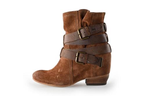 Dune London Enkellaarzen in maat 38 Bruin | 10% extra, Kleding | Dames, Schoenen, Bruin, Zo goed als nieuw, Lage of Enkellaarzen