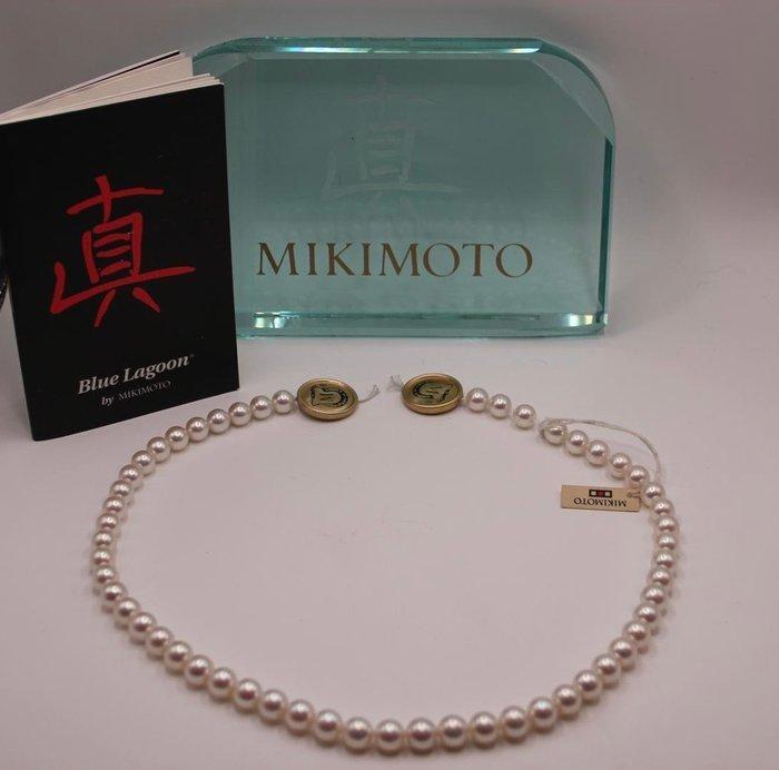Mikimoto - Halsketting - Blue Lagoon gecultiveerde parels, Sieraden, Tassen en Uiterlijk, Kettingen